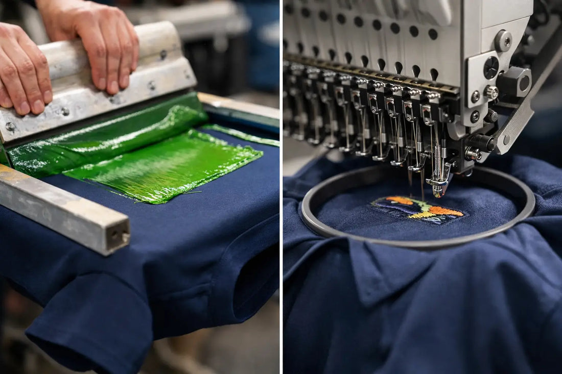 Serigrafie sau broderie pentru uniforme?