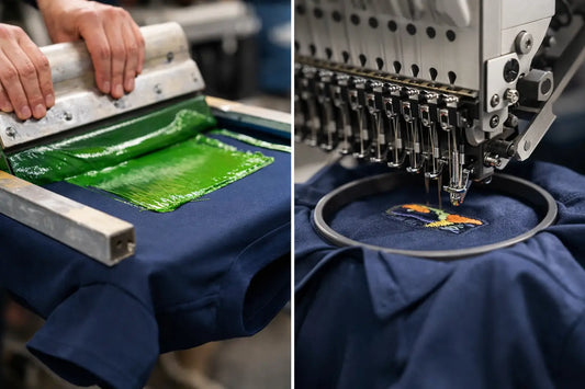 Serigrafie sau broderie pentru uniforme?